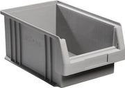 Sichtlagerkasten PLK L330xB213xH150mm PP grau LA-KA-PE