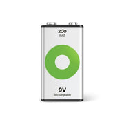 Batterie wiederaufladbar recharge 9V-Block Akku NiMH 200 mAh ReCyko 1St./Pack