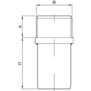 ACO GM-X Anschlussstück DN50 x 2