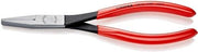 Montierzange L.200mm Form 0 pol.Ku.-Überzug Spitze ger.KNIPEX