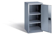 Werkzeugschrank H1000xB500xT500mm VA Edelstahl 2 Fbd.