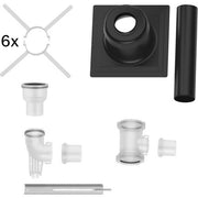 BOSCH Abgaszubehör FC-Set110-C(14)3x Grundbausatz C(14)3, d:110mm