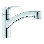 GROHE EH-SPT-Batterie EUROSMART 30305_1 fl. Auslauf azb. Dual-Spülbrause chrom