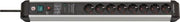 Steckdosenleiste Premium-Protect-Line 16 A 230 V schwarz/silber 8 Steckdosen