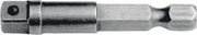 Bit-Verbindungsteil Außen-4kt 1/4Zoll, L.50mm ASW