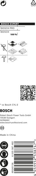 BOSCH EXPERT HEX-9 MultiConstruction Bohrer, 8x50x100mm