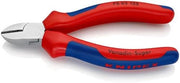 Seitenschneider L.125mm Kopf verchr.m.Mehrkomp.-Hüllen KNIPEX