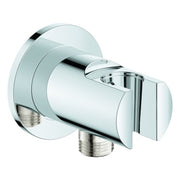 GROHE Wandanschlussbogen Tempesta 28679 1 mit Brausehalter eigens. chrom