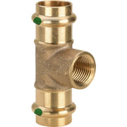 VIEGA T-Stück SANPRESS 2217.2 28mm x 3/4 IG x 28mm Siliziumbronze