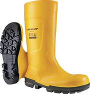 Sicherheitsstiefel Größe 43 gelb S5 EN ISO 20345:2022 · S5 SR FO LG PVC DUNLOP