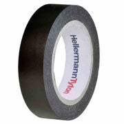 PVC-Isolierband 15 mm, 10 m Rolle wasserdicht, einseitig klebend, schwarz