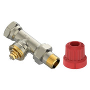 Danfoss M30 Ventilgehäuse MIO 15 M30x1,5, R 1/2, Durchgang, matt vern.