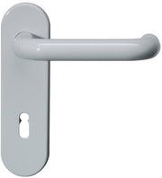 Kurzschildgarnitur 111R01.110 97 Ku.97 PZ rd Drückergrt.HEWI
