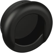 Einlassmuschel 535MLB PA ma 90 tiefschwarz L.42mm B.42mm HEWI