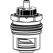 HEIMEIER Thermostat-Oberteil V-exact II beidseitig anströmbar für DN10, 15, 20