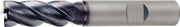 Schaftfräser DIN 6527L Typ UNI HPC D.14mm VHM TiAlN HB Z.4 lang TECWERK