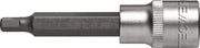 Steckschlüsseleinsatz 1/2 Zoll Innen-6-kant SW 6mm L.90mm TECWERK