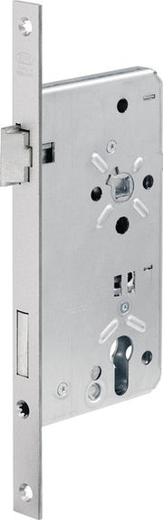 Haustür-Einsteckschloss 0024 PZW 22/80/92/10mm DIN L silber ktg.BKS