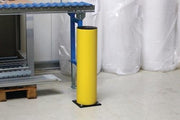 Rammschutzpoller Rohr-Ø200xH750mm gelb z.Aufdübeln PU