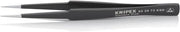 Präzisionspinzette L.135mm ger.lang rostfrei,antimagn.,elektr.ableitend