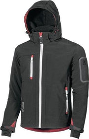 Softshelljacke Metropolis Gr.L schwarz/carbon U.POWER