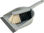 Dustpan and Brush Set Silver