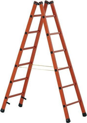 Stehleiter 2x6 Sprossen GFK Leiterlänge 1880mm Arbeitshöhe bis 3100mm ZARGES