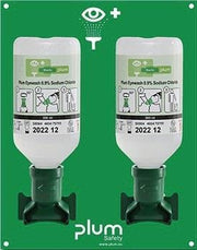 Augenspülstation 2x0,5l H290xB228xT80ca.mm Haltbarkeit 3 Jahre(ungeöff. Flasche)