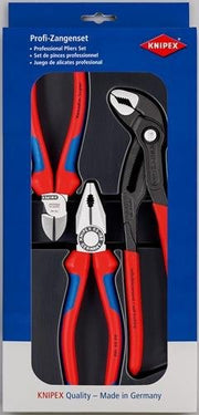 Zangensatz Bestseller-Paket Inh.3tlg.pol.Kunststoff-Tiefziehteil KNIPEX
