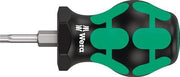 Schraubendreher 367 TORX® Stubby Gr.T 15 Klingen-L.25mm 2K-Griff Rundkl.WERA