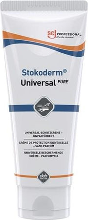 Hautschutzcreme Stokoderm Univ.PURE 100ml unparfümiert weiß Tube STOKO