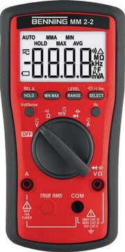 Multimeter MM 2-2 0,1 mV-1000 V AC,0,1 mV-1000 V DC TRUE RMS BENNING