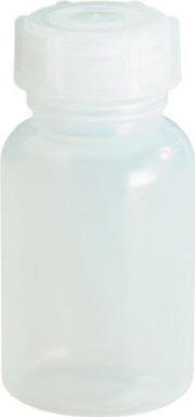 Weithalsflasche H.154mm D.77mm PE (LDPE) natur Einfüllöffnung-D.39,2mm Inh.500ml