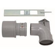 VA Stützbogen DN100 PP, Übergang DN 100/130 für Kaskaden ecoTEC plus, VSC/S