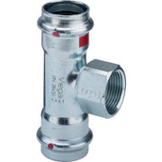 VIEGA T-Stück PRESTABO 1117.2 42mm x 1/2 IG x 42mm Stahl verzinkt