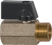 Mini-Kugelhahn VALVE LINE 6 mm 1/4 Innen-/Außengewinde DN 8 mm RIEGLER