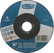 Trennscheibe BASIC D125x2,5mm gerade 2in1 Bohrung 22,23 mm TYROLIT