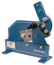Blech-/Rundstahlschere 2BR/4 Messer-L.120mm Stahlbl.50x4mm Rundstahl 11mmTECWERK