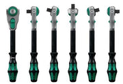 Schwenk- u.U.-Knarre Zyklop Speed 3/8 Zoll Z.72 L.199mm 2K-Griff WERA