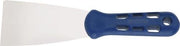 Malerspachtel B.80mm hochglanz-poliert Ku.flachoval,blau TECWERK