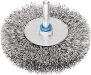 Rundbürste RBU 8015/6 INOX 0,30 D.80mm 6mm Drahtstärke 0,3mm VA 15mm 12000min-¹