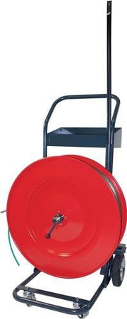 Bandabrollwagen PREMIUM BLACK X PP/PET-Umreifungsband+Stahlband lackiert BAWEPA