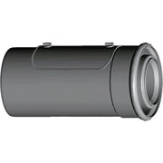 Luft-/Abgasrohr  80/125 mm, L:  250 mm mit Rev., weiß, steckbar, WOLF # 2651470