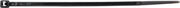 Cable ties L.100mm W.2.5mm PA black (UV-stabilized) 100 pcs./bag.