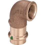 VIEGA Winkel 90 Grad SANPRESS 2214.2 35mm x 11/4 IG Siliziumbronze