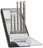 Hammerbohrer-Set Robust Line SDS plus-5 5tlg. Arbeits-L.50/100mm D.5-10mm BOSCH