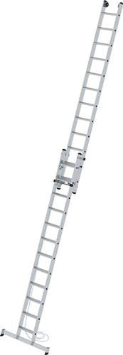 Seilzugleiter Stufen 2x12 Alu.Arbeits-H.b.ca.7000mm geriffelte Stufen MUNK