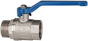 Messingkugelhahn VALVE LINE 59,61mm G 2 Zoll innen/außen DN 45mm RIEGLER