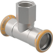 Geberit Mapress Therm T-Stück mit IG d22-Rp1/2-22