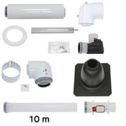 Vaillant Paket 1.51 Luft-/Abgasführung starr, Anschluss-Set D 80/125 PP (3 St.)